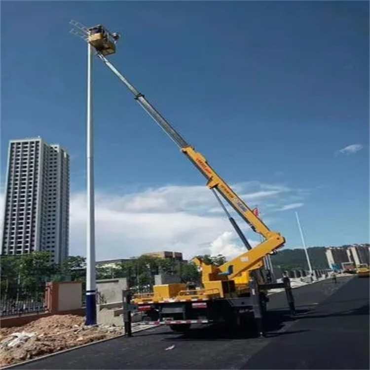 打安镇维修路灯的曲臂升降车出租